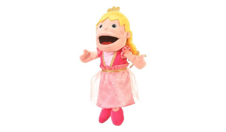 Fiesta Crafts Princess Moving Mouth Hand Puppet - 18 Months +
