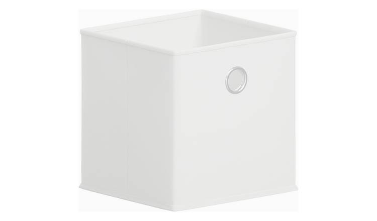 Vida Designs Durham Cube Storage Basket - White - Set of 5