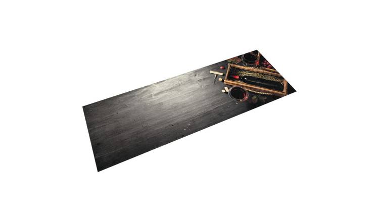 Walplus Wine Bottle Kitchen Rug - 180 x 60 cm