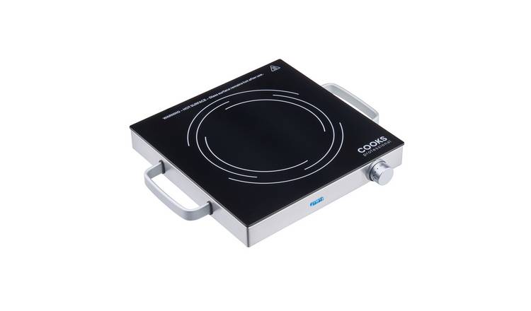 Cooks Professional Single Electric Ceramic Hob Portable Hotplate 2000W