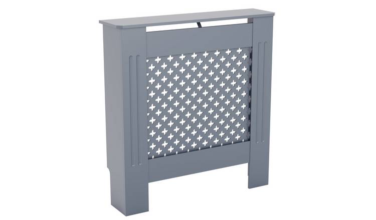 Vida Designs Oxford Small Radiator Cover - Grey