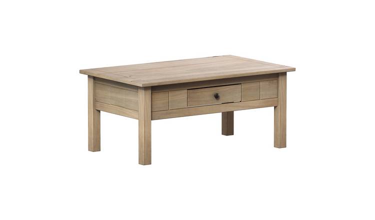 Vida Designs Panama 1 Drawer Coffee Table - Nautral