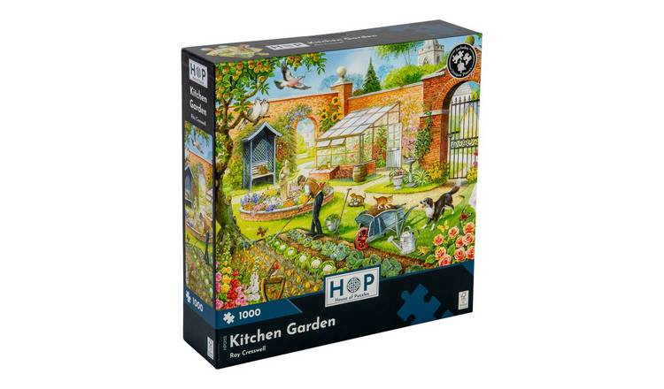 The House of Puzzles Kitchen Garden 1000 Piece Jigsaw Puzzle
