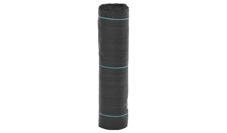 Walplus Polypropylene Gerden Plant Membrane PP - Black - 50 x 1000 cm