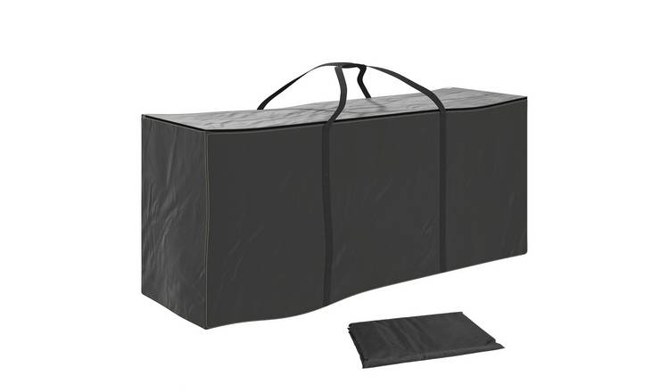 Outsunny 720 L Waterproof Storage Bag with 2 Way Zip - Black