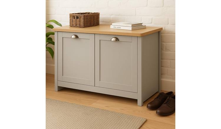 Home Treats Berlin 2 Door Sideboard Cabinet - Grey