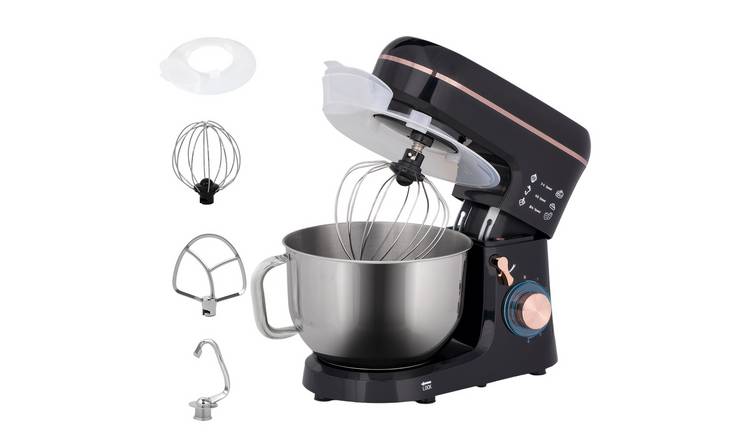 HOMCOM 5L Stand Mixer with Stainless Steel Bowl - Black