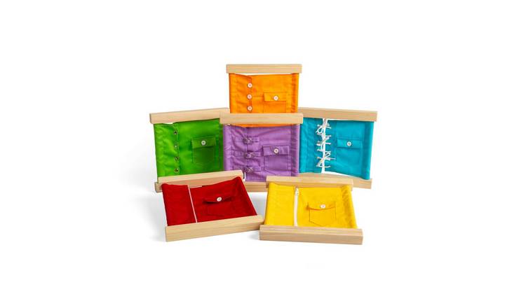 Bigjigs Toys Fastening Frames - 3 Years +