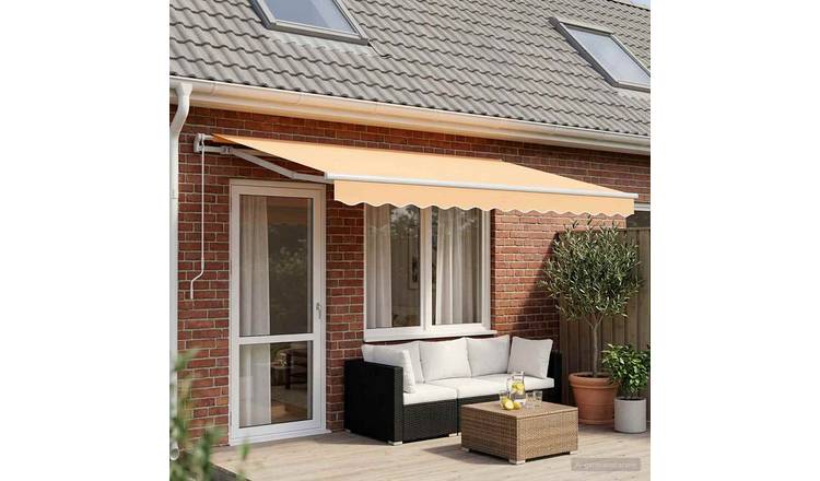 Walplus Polyester Awning Replacement Fabric - 500 x 300 cm