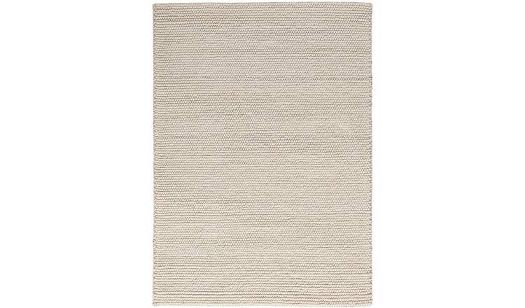 Mega Flooring White Modern  Rug - 160 x 221cm