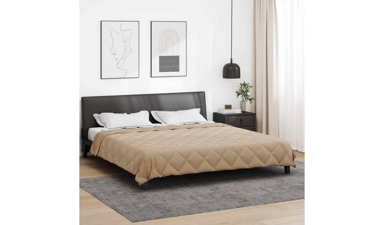 Walplus Full Year Duvet Microfibre - Taupe - 220 x 240 cm