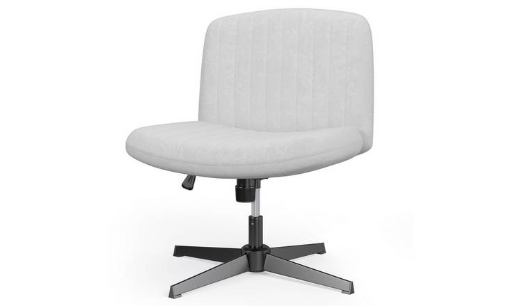 Rattantree Ergonomic Armless Adjustable Office Chair - Grey