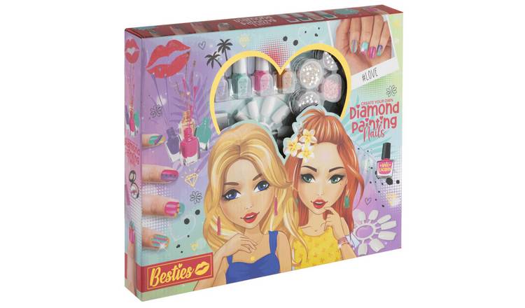 Totum Besties Diamond Painting Nail Craft Activity Set - Age 3+