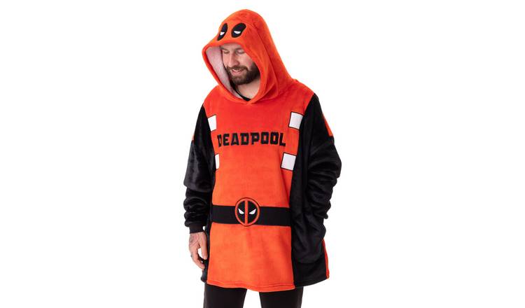 Marvel Deadpool Adult Unisex Blanket Hoodie - Multicoloured