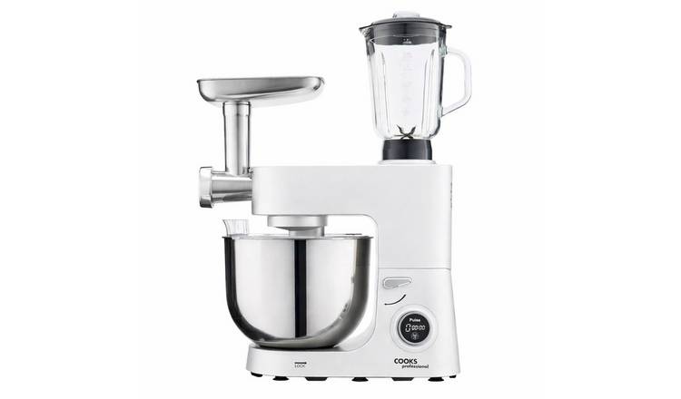 Cooks Professional Multifunction 8L Digital Stand Mixer - White