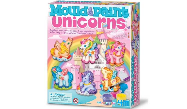 4M Mould & Paint Unicorns - 5 Years +
