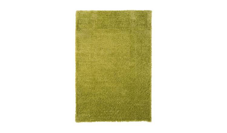 Kukoon Spring Green Super Soft Shaggy Rug - 240 x 330cm