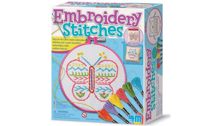 4M Embroidery Stitches - 8 Years +