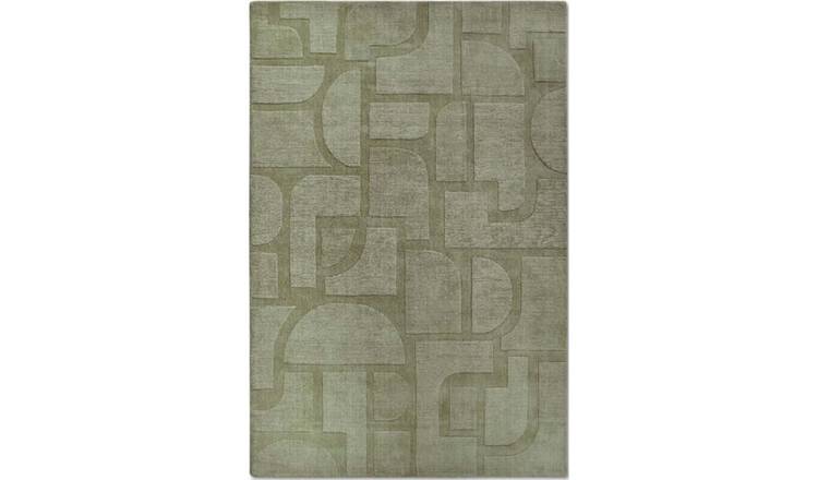 Villeroy & Boch Green 1906 Alexis Geometric Rug - 80 x 150cm