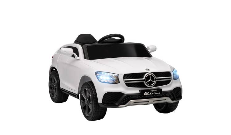 AIYAPLAY Mercedes Benz GLC Coupe 12V 3 to 6 Years Ride on Car – White