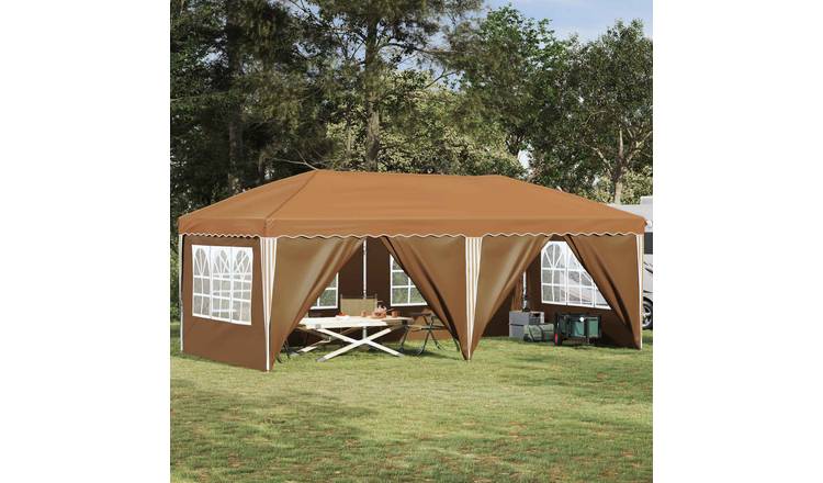 Walplus 575 x 288 x 245 cm Garden Pop-up Party Tent - Beige