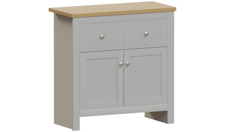 Vida Designs Arlington 2 Drawer 2 Door Sideboard - Grey