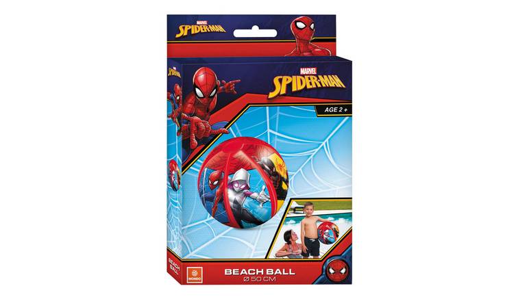 Mondo 50cm Marvel Spider-Man Inflatable Beach Ball - Red