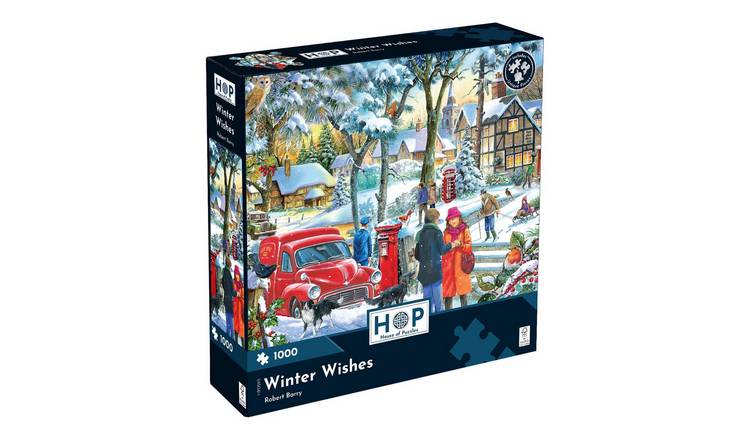 The House of Puzzles Winter Wishes 1000 Piece Jigsaw Puzzle