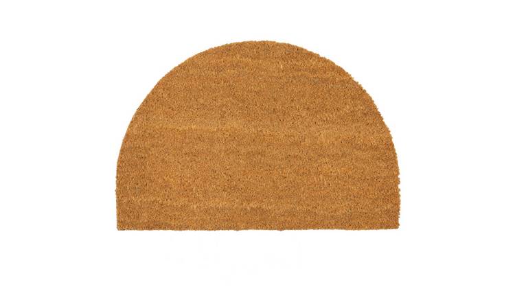 Nicola Spring Coir Half Moon Door Mat - Classic