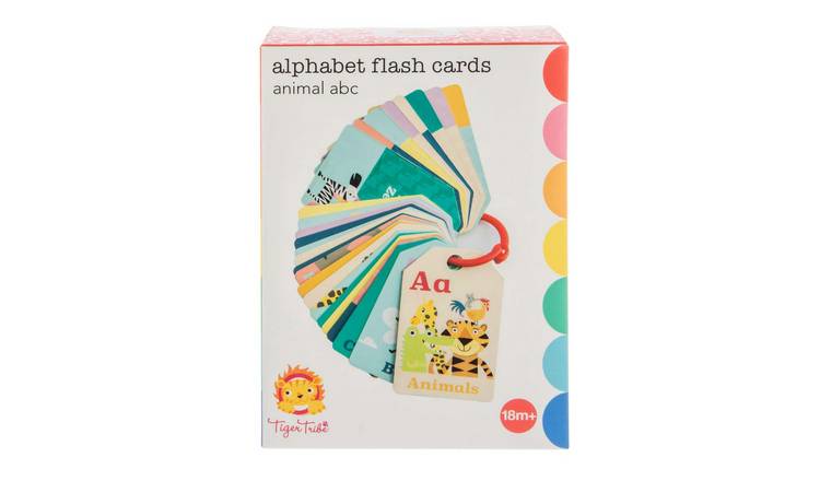 Tiger Tribe Flash Card Animal ABC - 18 Months +