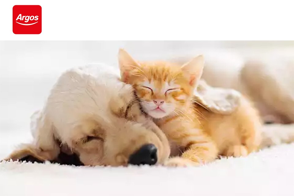 Argos pet suppliers.
