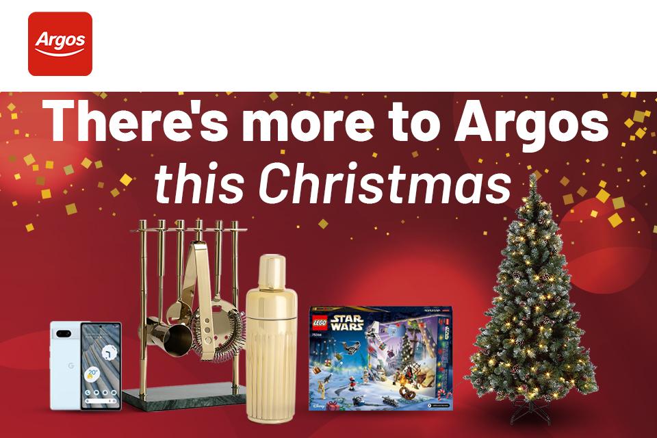 There’s more to Argos this Christmas.