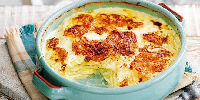Potato dauphinoise.