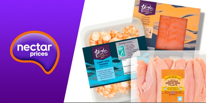Great savings on meat, fish and poultry.