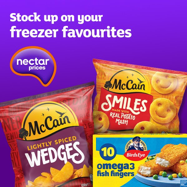 Stock up on your freezer favourites.