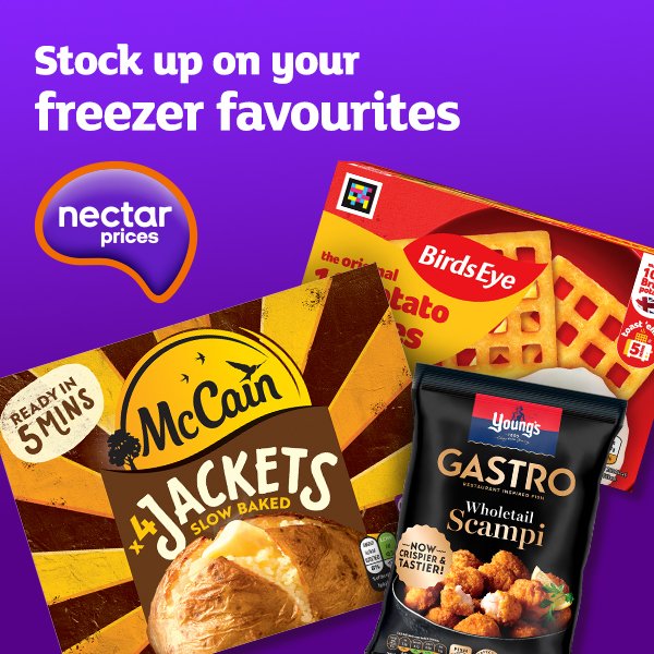 Stock up on your freezer favourites.