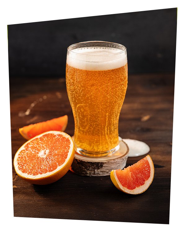 Fruit and flavoured cider.