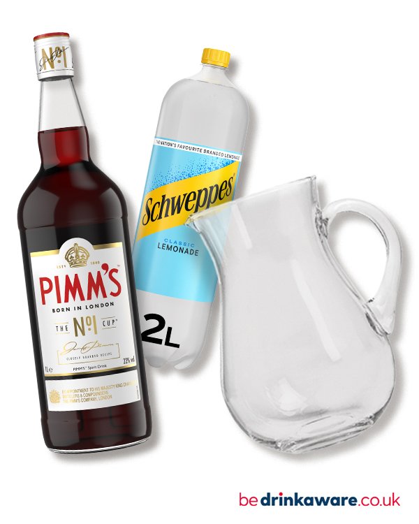 It's Pimms o clock.