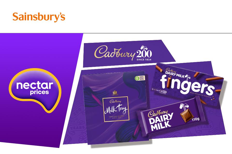 Got Nectar? Get lower prices on Cadbury.