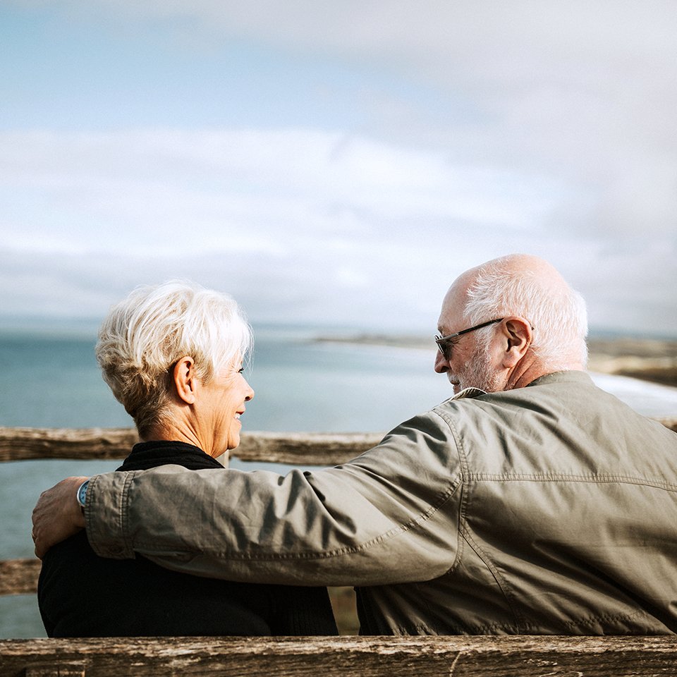 Couple at the beach