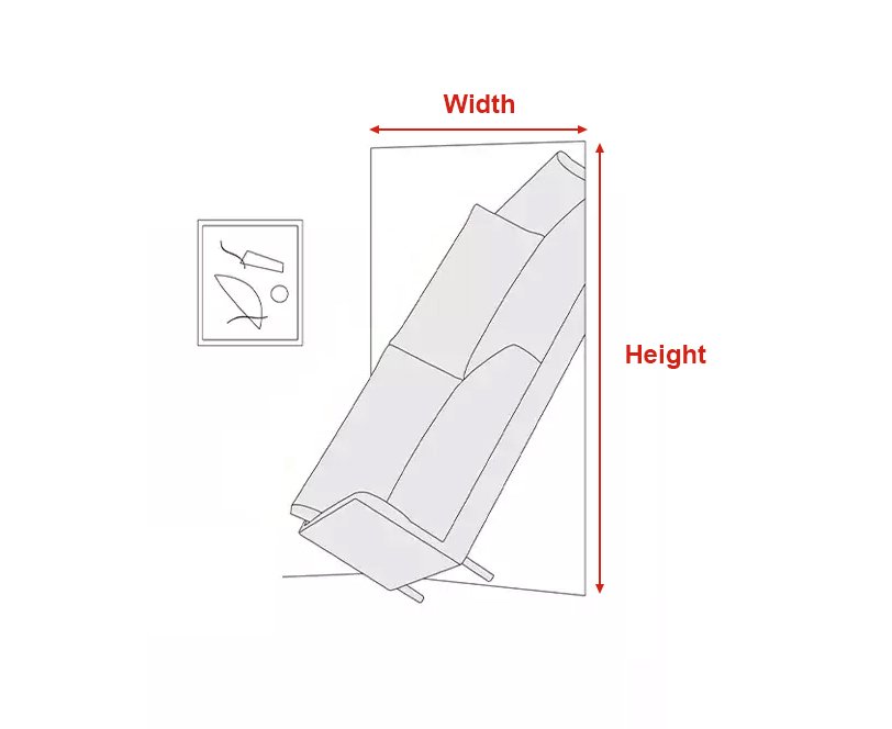 Image depicting sofa moving through doorway