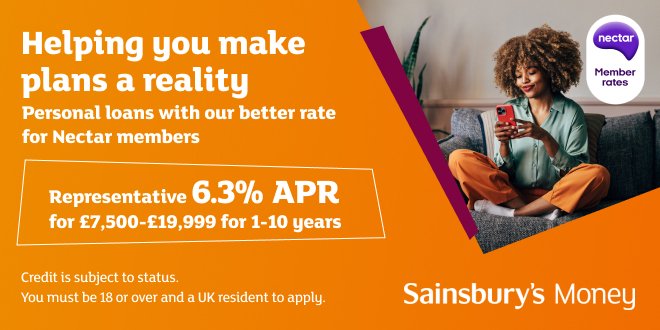 Sainsbury’s Loans are now here.