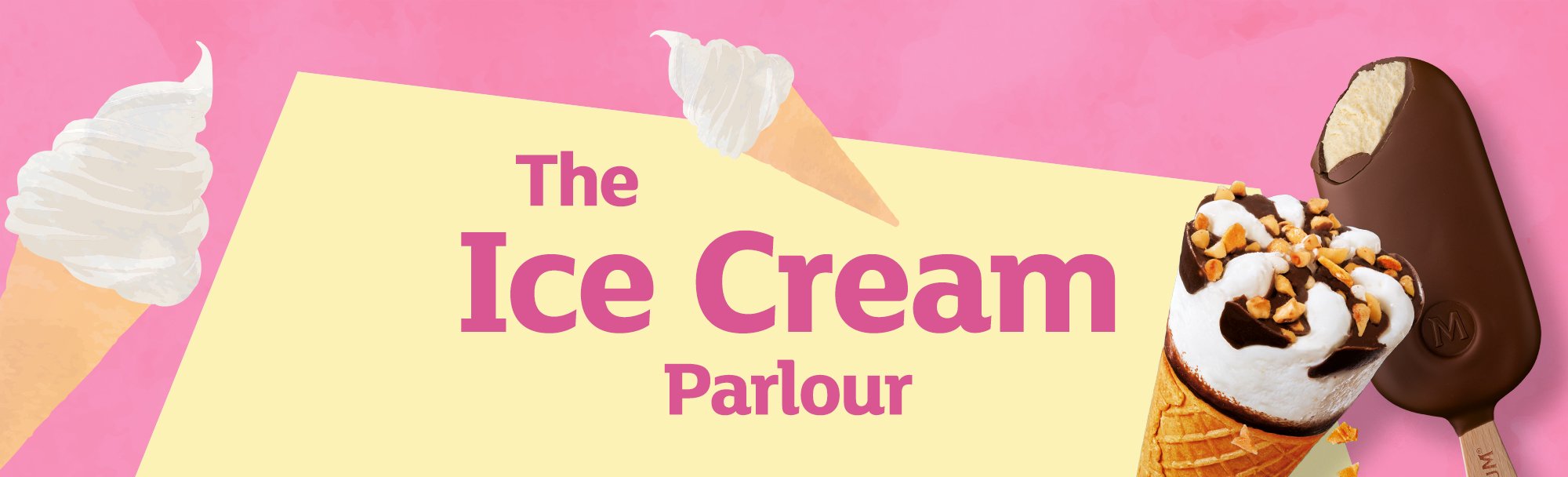 Ice Cream & Ice.