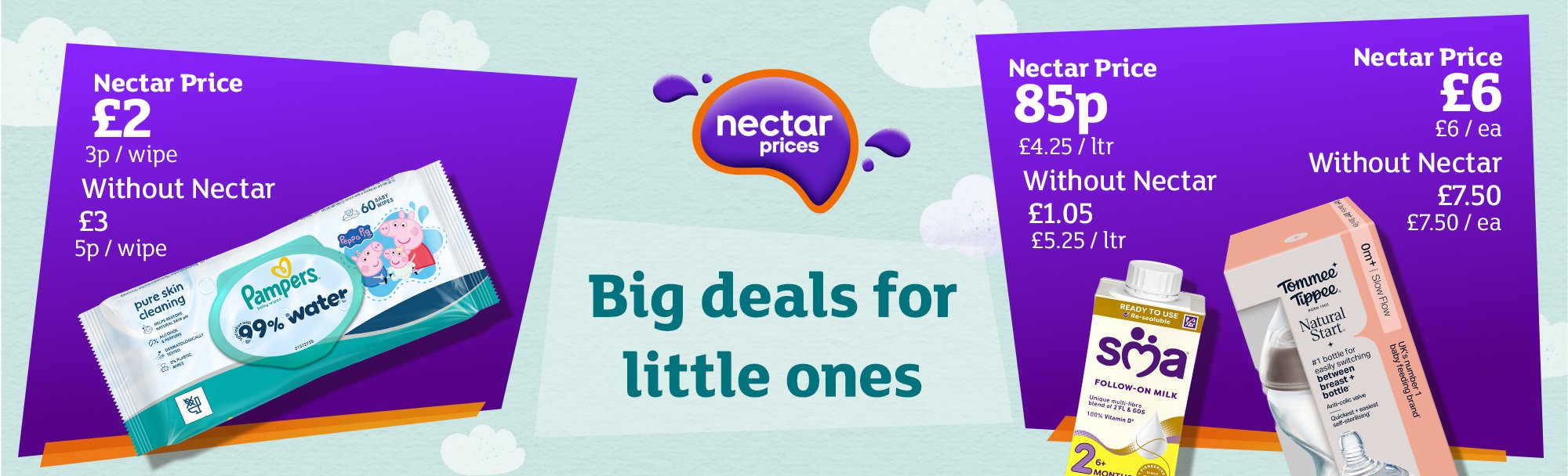 Big deals for little ones.