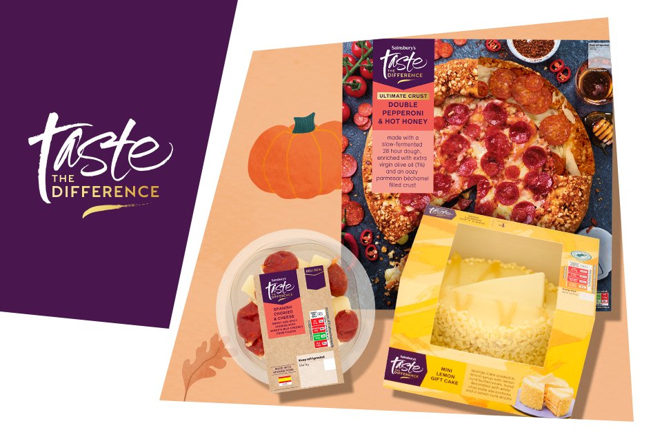 Discover Taste the Difference.