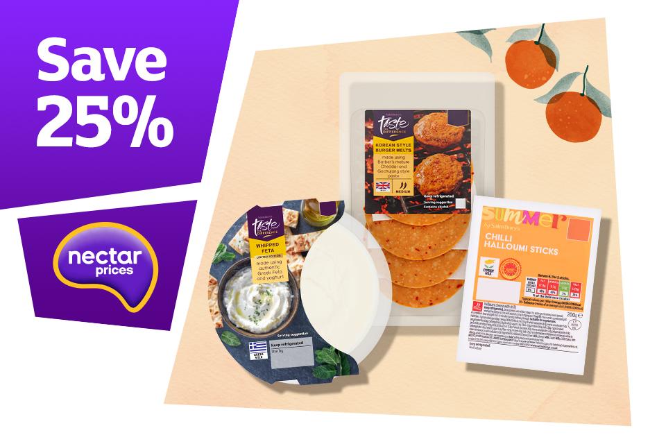 Save up to 25% summer cheese.
