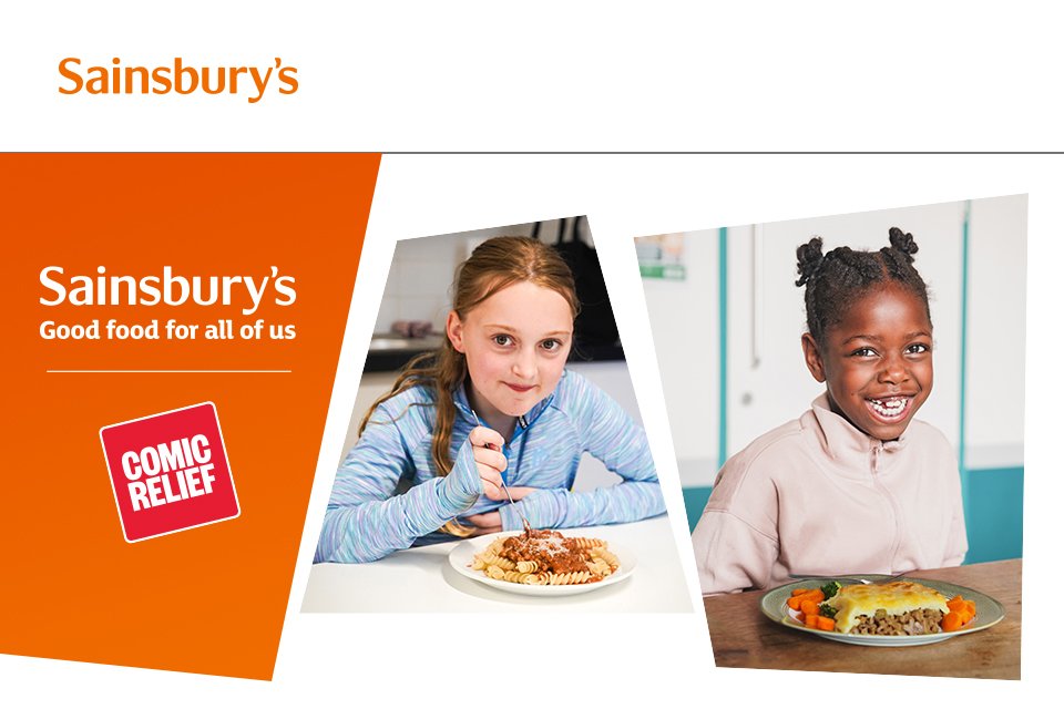 Help us tackle food poverty with Comic Relief.