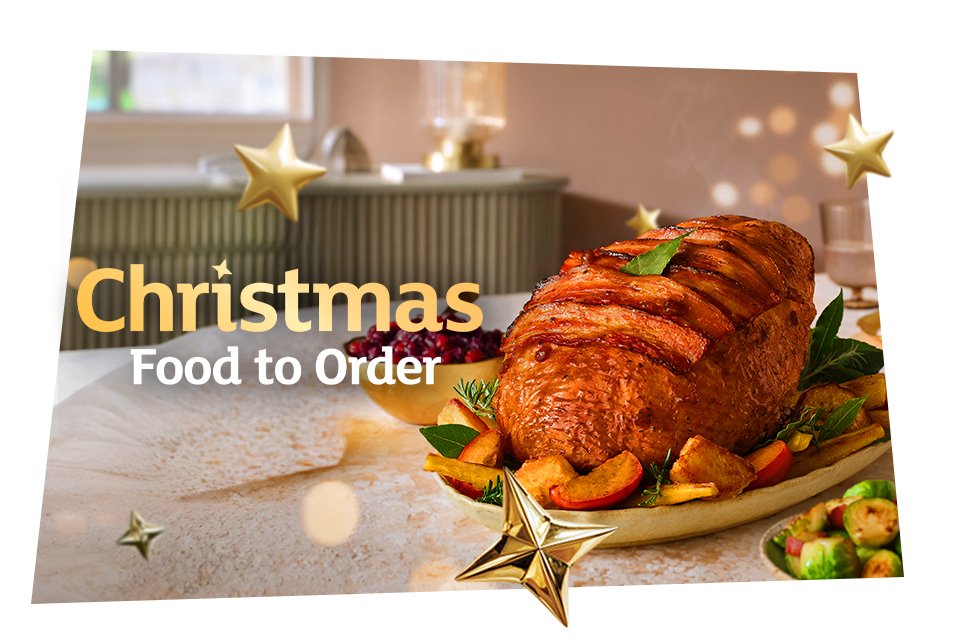 Get Christmas dinner sorted today.