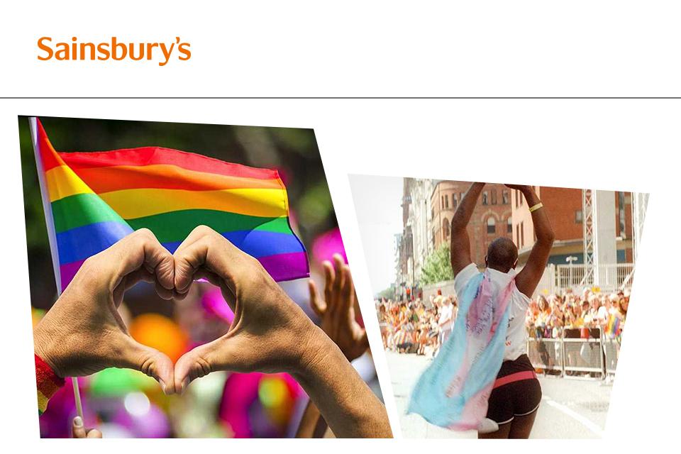 Pride at Sainsbury's.