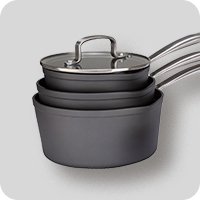 Pots and pans.